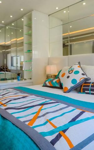 Apartamento à venda com 74m², 2 quartos e 2 vagasQuarto 2 - Suite