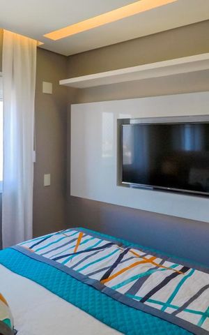 Apartamento à venda com 74m², 2 quartos e 2 vagasQuarto 2 - Suite
