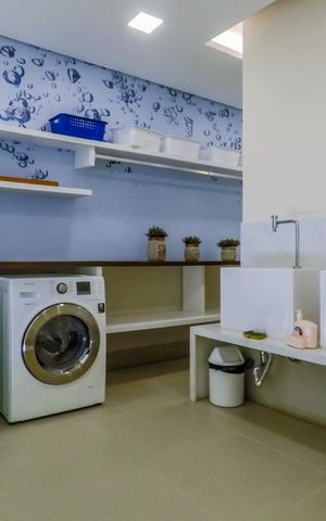 Apartamento à venda com 74m², 2 quartos e 2 vagasLavanderia