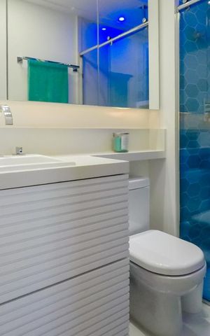 Apartamento à venda com 74m², 2 quartos e 2 vagasQuarto 2 - Suite