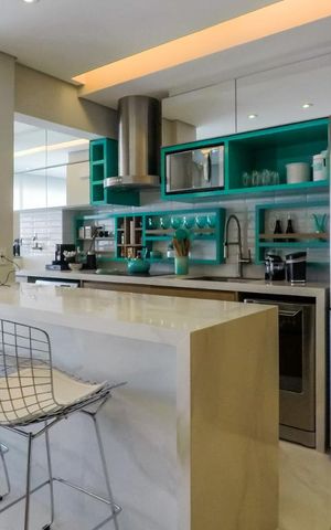 Apartamento à venda com 74m², 2 quartos e 2 vagasCozinha