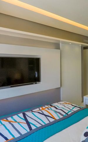 Apartamento à venda com 74m², 2 quartos e 2 vagasQuarto 2 - Suite