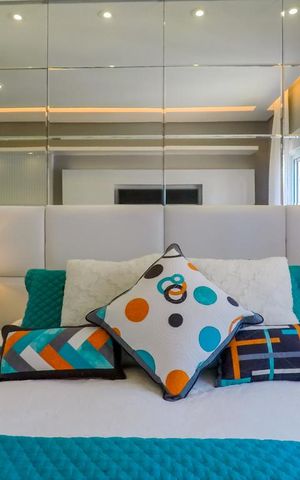 Apartamento à venda com 74m², 2 quartos e 2 vagasQuarto 2 - Suite