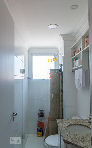 Apartamento à venda com 82m², 2 quartos e 2 vagas Apartamento à venda com 82m², 2 quartos e 2 vagasBanheiro da Suíte