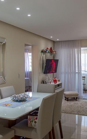 Apartamento à venda com 82m², 2 quartos e 2 vagas Apartamento à venda com 82m², 2 quartos e 2 vagasSala