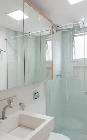 Apartamento à venda com 60m², 2 quartos e 1 vaga Apartamento à venda com 60m², 2 quartos e 1 vagaBanheiro