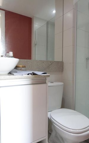 Apartamento à venda com 143m², 3 quartos e 2 vagasBanheiro suite 2