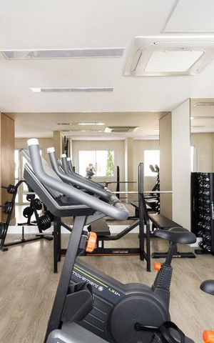 Apartamento para alugar com 42m², 1 quarto e 1 vaga Apartamento para alugar com 42m², 1 quarto e 1 vagaAcademia