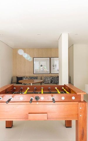Apartamento para alugar com 42m², 1 quarto e 1 vaga Apartamento para alugar com 42m², 1 quarto e 1 vagaSalão de jogos