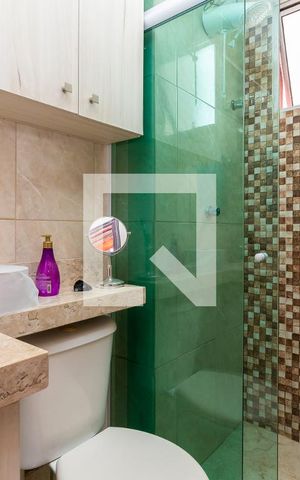 Apartamento para alugar com 48m², 2 quartos e 1 vaga Apartamento para alugar com 48m², 2 quartos e 1 vagaBanheiro