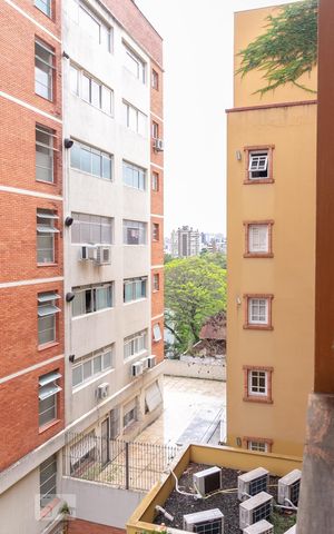 Apartamento à venda com 63m², 1 quarto e 1 vagavista da varanda da sala