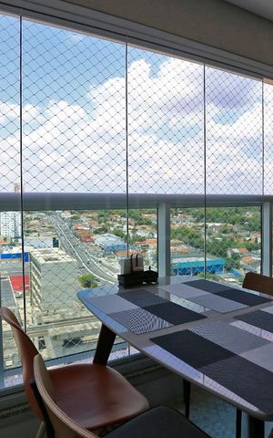 Studio para alugar com 43m², 1 quarto e 1 vagaVaranda