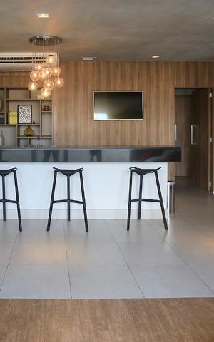Studio para alugar com 43m², 1 quarto e 1 vagaSalão de Festas