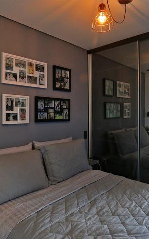 Studio para alugar com 43m², 1 quarto e 1 vagaQuarto