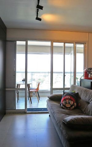 Studio para alugar com 43m², 1 quarto e 1 vagaSala