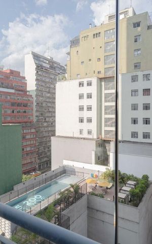 Studio para alugar com 35m², 1 quarto e 1 vagaVista