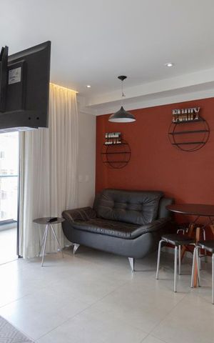 Studio para alugar com 35m², 1 quarto e 1 vagaQuarto