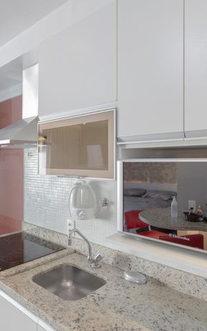 Studio para alugar com 35m², 1 quarto e 1 vagaCozinha