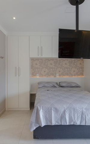 Studio para alugar com 35m², 1 quarto e 1 vagaQuarto