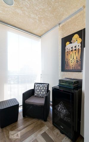 Apartamento à venda com 60m², 2 quartos e 1 vagaVaranda