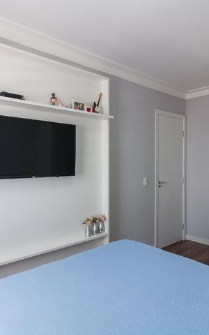 Apartamento à venda com 60m², 2 quartos e 1 vagaQuarto 2