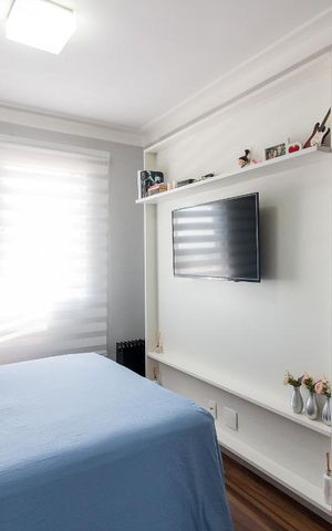 Apartamento à venda com 60m², 2 quartos e 1 vagaQuarto 2