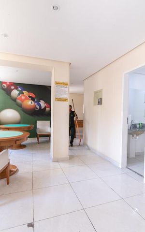 Apartamento à venda com 50m², 2 quartos e 1 vaga Apartamento à venda com 50m², 2 quartos e 1 vagaSala de Jogos