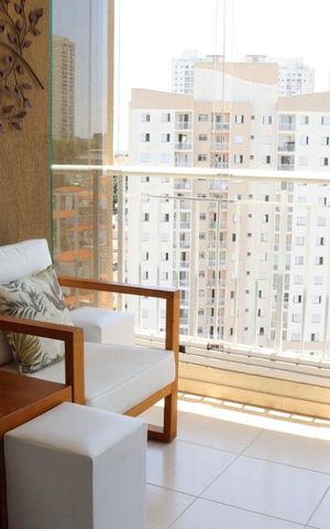 Apartamento à venda com 70m², 3 quartos e 1 vagaVaranda