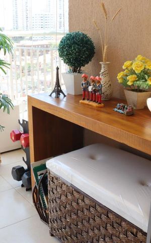 Apartamento à venda com 70m², 3 quartos e 1 vagaVaranda