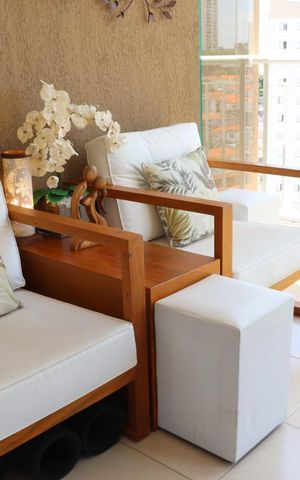 Apartamento à venda com 70m², 3 quartos e 1 vagaVaranda