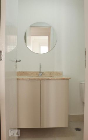 Apartamento para alugar com 55m², 2 quartos e 1 vaga Apartamento para alugar com 55m², 2 quartos e 1 vagaBanheiro Social