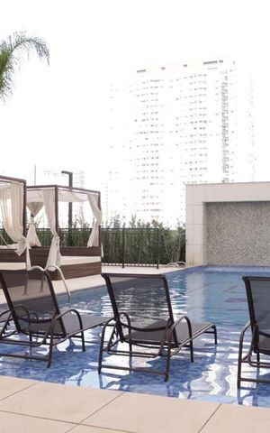 Apartamento para alugar com 55m², 2 quartos e 1 vaga Apartamento para alugar com 55m², 2 quartos e 1 vagaÁrea comum - Piscina