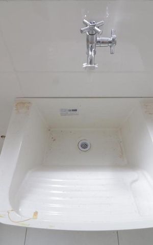 Apartamento para alugar com 39m², 2 quartos e sem vaga Apartamento para alugar com 39m², 2 quartos e sem vagaDetalhe da area de serviço