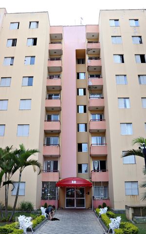 Apartamento à venda com 55m², 2 quartos e 1 vagaFachada do bloco