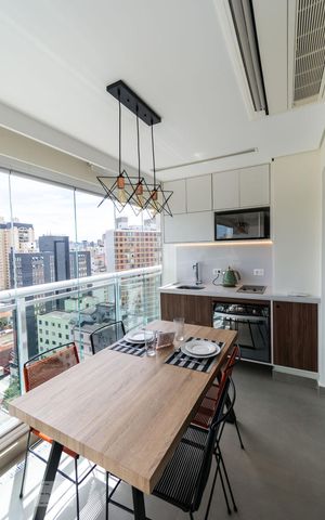 Studio para alugar com 32m², 1 quarto e 1 vagaStudio