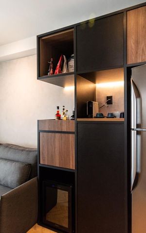 Studio para alugar com 32m², 1 quarto e 1 vagaStudio