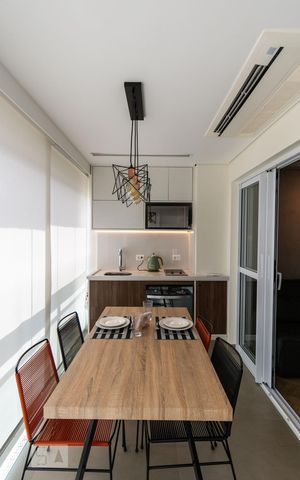 Studio para alugar com 32m², 1 quarto e 1 vagaStudio