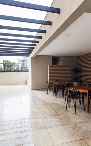 Studio à venda com 41m², 1 quarto e 1 vagaÁrea Externa - Churrasqueira