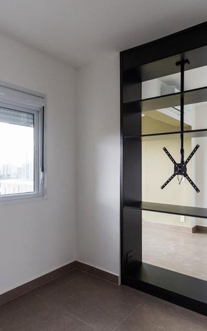Studio à venda com 41m², 1 quarto e 1 vagaQuarto