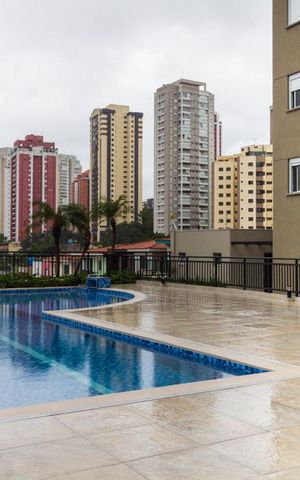 Studio à venda com 41m², 1 quarto e 1 vagaPiscina