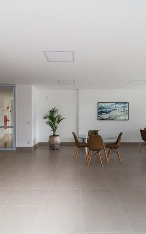 Studio à venda com 41m², 1 quarto e 1 vagaSalão de Festas