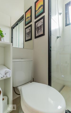 Studio à venda com 30m², 1 quarto e sem vagaBanheiro