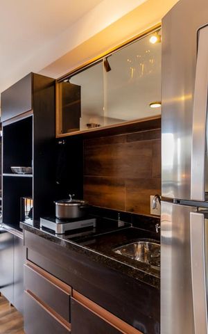 Studio à venda com 30m², 1 quarto e sem vagaCozinha