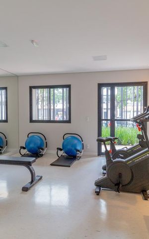 Studio à venda com 30m², 1 quarto e sem vagaAcademia