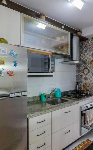 Apartamento à venda com 64m², 2 quartos e 1 vagaCozinha
