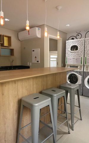 Apartamento à venda com 32m², 1 quarto e sem vagaLavanderia