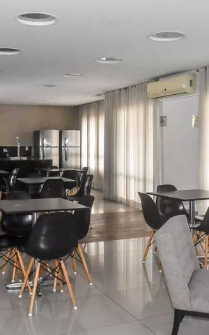 Apartamento para alugar com 45m², 1 quarto e 1 vaga Apartamento para alugar com 45m², 1 quarto e 1 vagaSalão de Festas