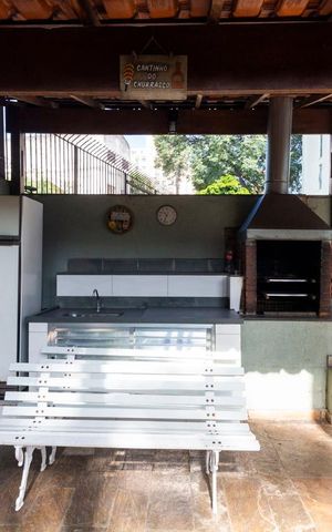 Apartamento à venda com 70m², 2 quartos e 2 vagasChurrasqueira
