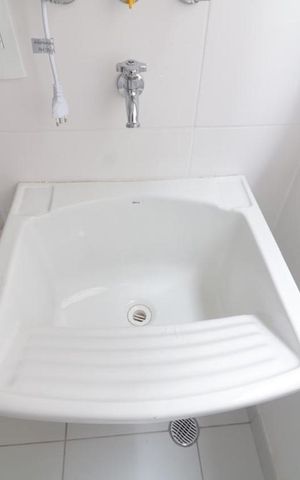Apartamento para alugar com 36m², 1 quarto e 1 vaga Apartamento para alugar com 36m², 1 quarto e 1 vagaDetalhe da area de serviço