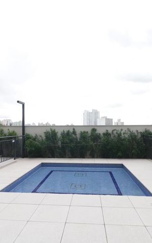 Apartamento para alugar com 36m², 1 quarto e 1 vaga Apartamento para alugar com 36m², 1 quarto e 1 vagaÁrea comum - Piscina